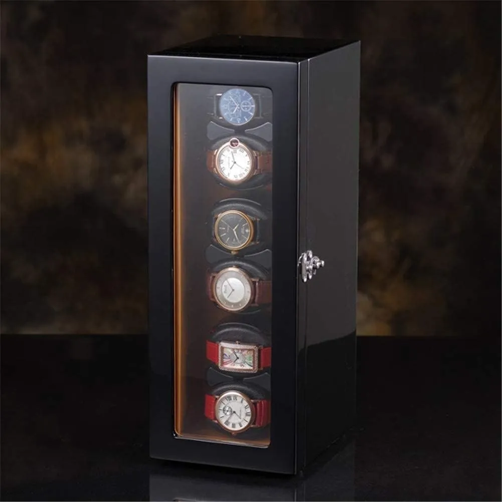 Wood Watch Winder homeotherm anomie Rotation Winders Deluxe Silent Motor Wooden Storage Case Antimagnetic 6 0 Automatic 