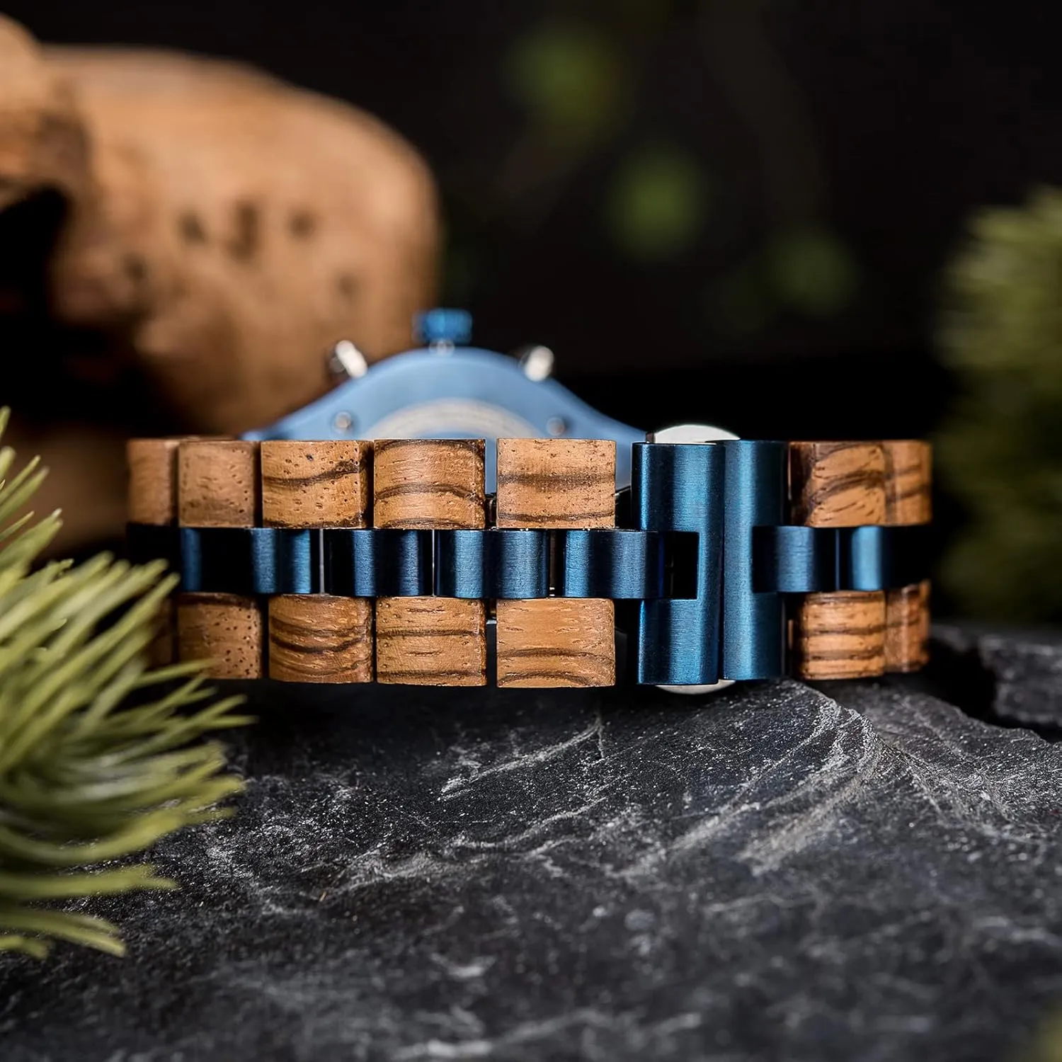 Wooden Watches guidance faintly Fashion Multifunction Custom Watch Birthday Anniversary Wood Watches for Husband Boyfriend Dad Him Son with Gift Box 2win Mens Personalized Engraved 