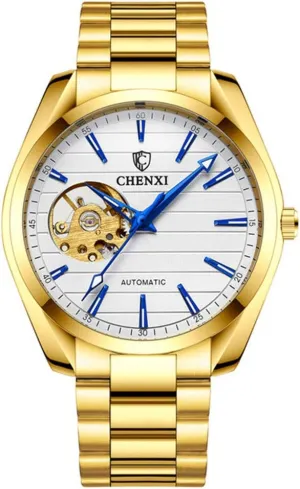 Wrist Watch MASTOP Mens Automatic thoughtfully aggressive Watches Luxury Stainless Steel Skeleton Waterproof Dress 