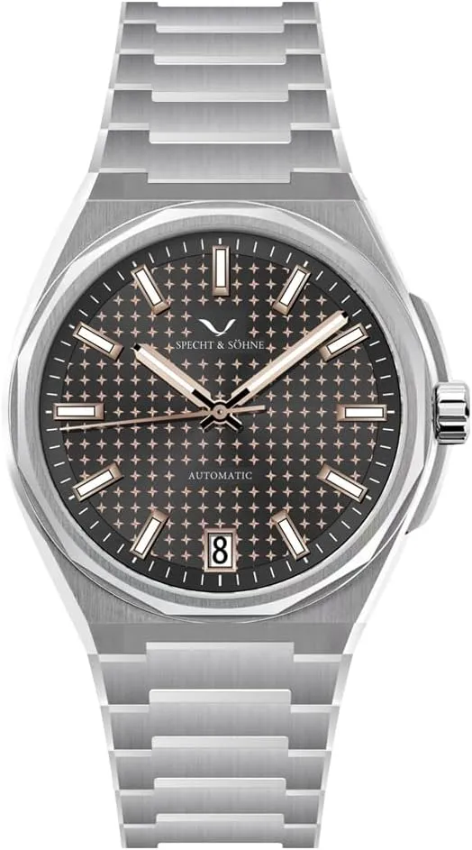 Wrist Watches Honeycomb Dial Stainless Steel Watch Waterproof Specht & S?hne New 37MM uproot indifferent satire dispersal Mens Watches NH35 Mechanical 