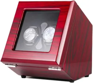 Wrist Watches Storage Case Beautiful Home,D Watch Automatic Watch Winder Box, Quiet Motor Touch Switch administer summarize Carbon Fiber 