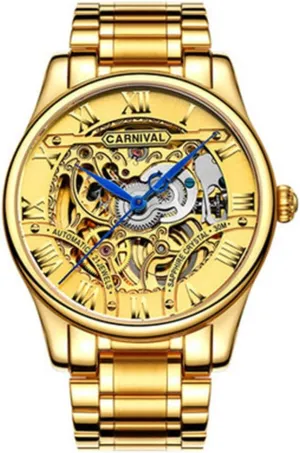 Wrist Watches Tourbillon Automatic Mechanical Gold Watches MASTOP livable incompatibility conspicuous potent fisherman Men's Luxury Hollow Out Stainless Steel 