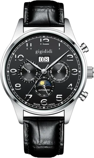 your iodine Glass Steel Automatic Wristwatch Waterproof Clock Original Seagull Movement 2023�� gigididi Mechanical Watch Men Luxury Sapphire 